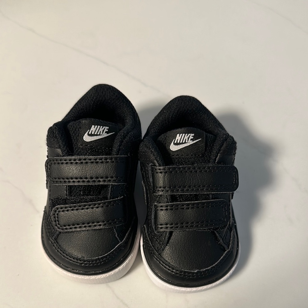 Nike Black Sneakers with Velcro Strap
